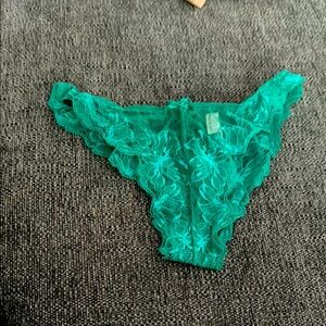fleur du mal size xs Green Lace Bottoms